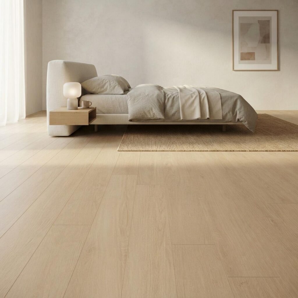Elegance Oak Beige · D81142-MM в интерьере: Спальня