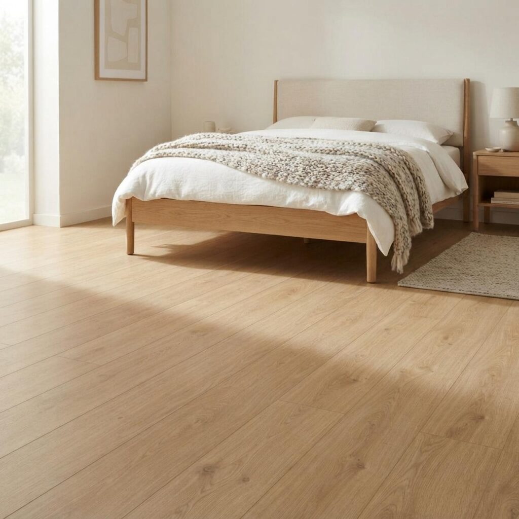 Elegance Oak Creme · D81162-MM в интерьере: Спальня