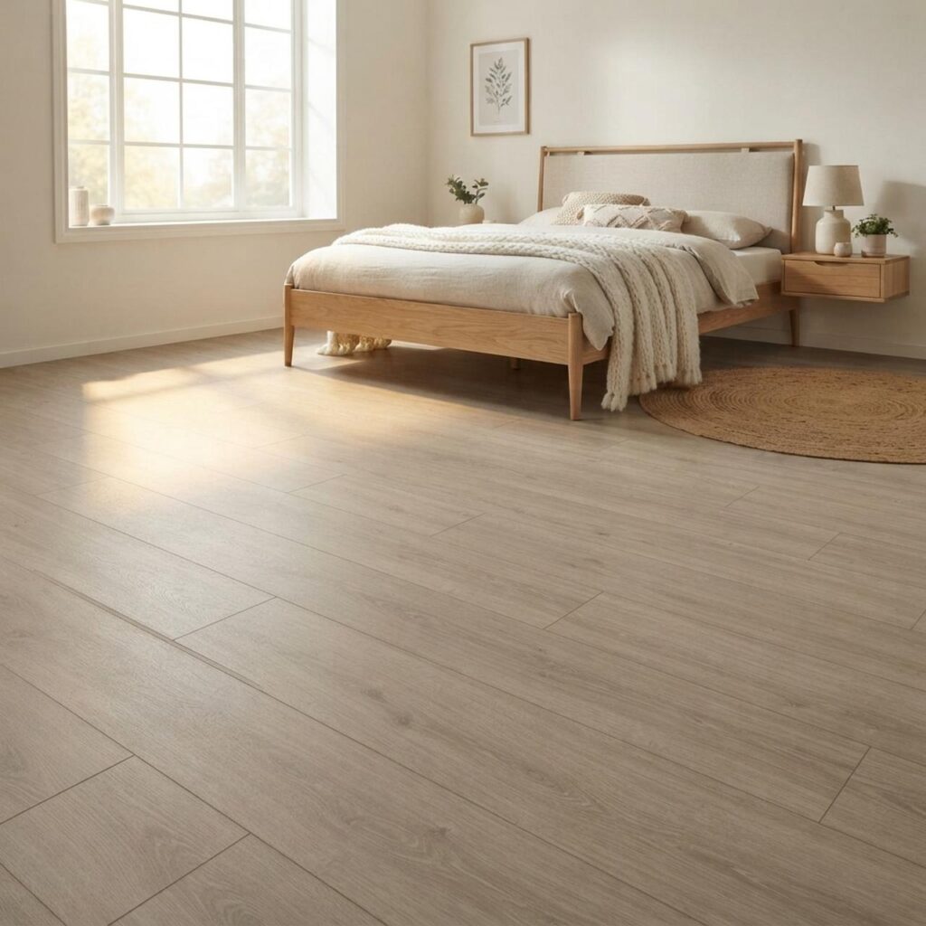 Elegance Oak Grey · D81152-MM в интерьере: Спальня