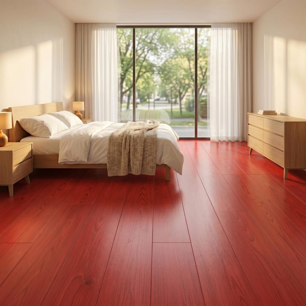 Harmony Oak Nature · D51322 в интерьере: Спальня