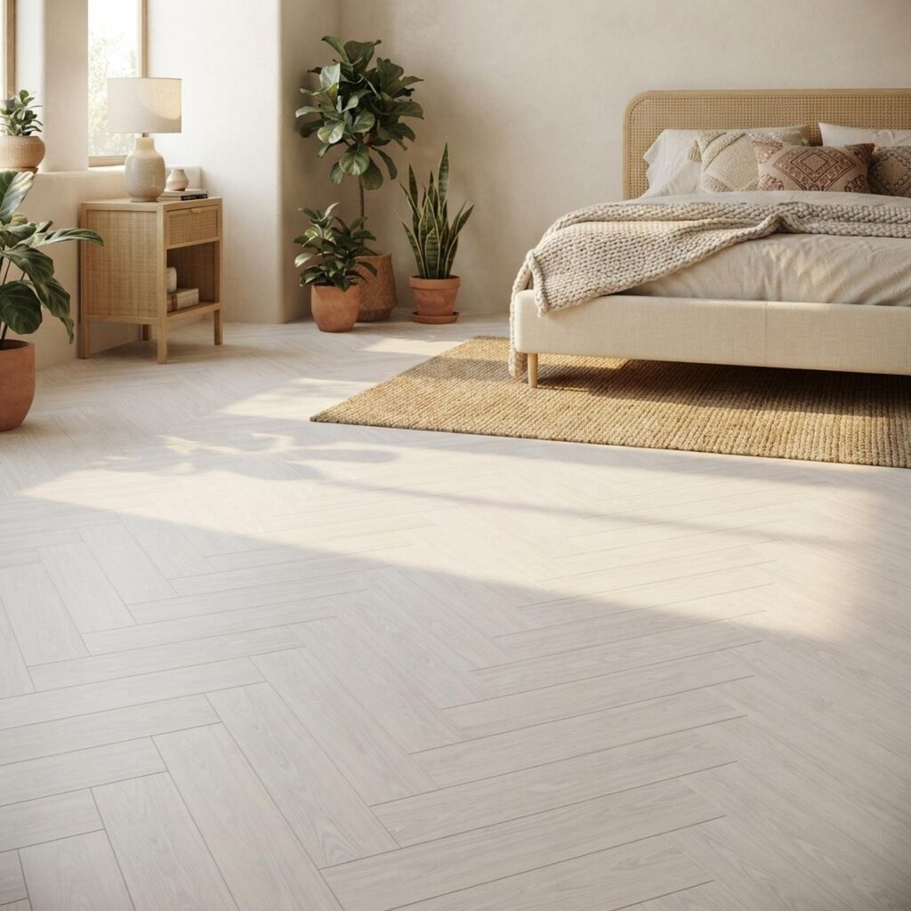 White HB · D2935-HB в интерьере: Спальня