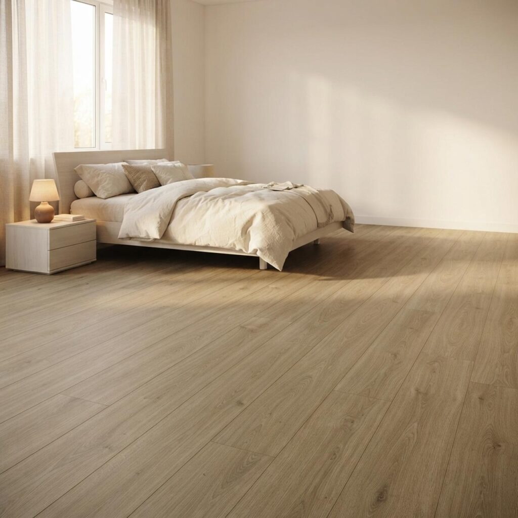 Tuscon Oak · P6001 в интерьере: Спальня