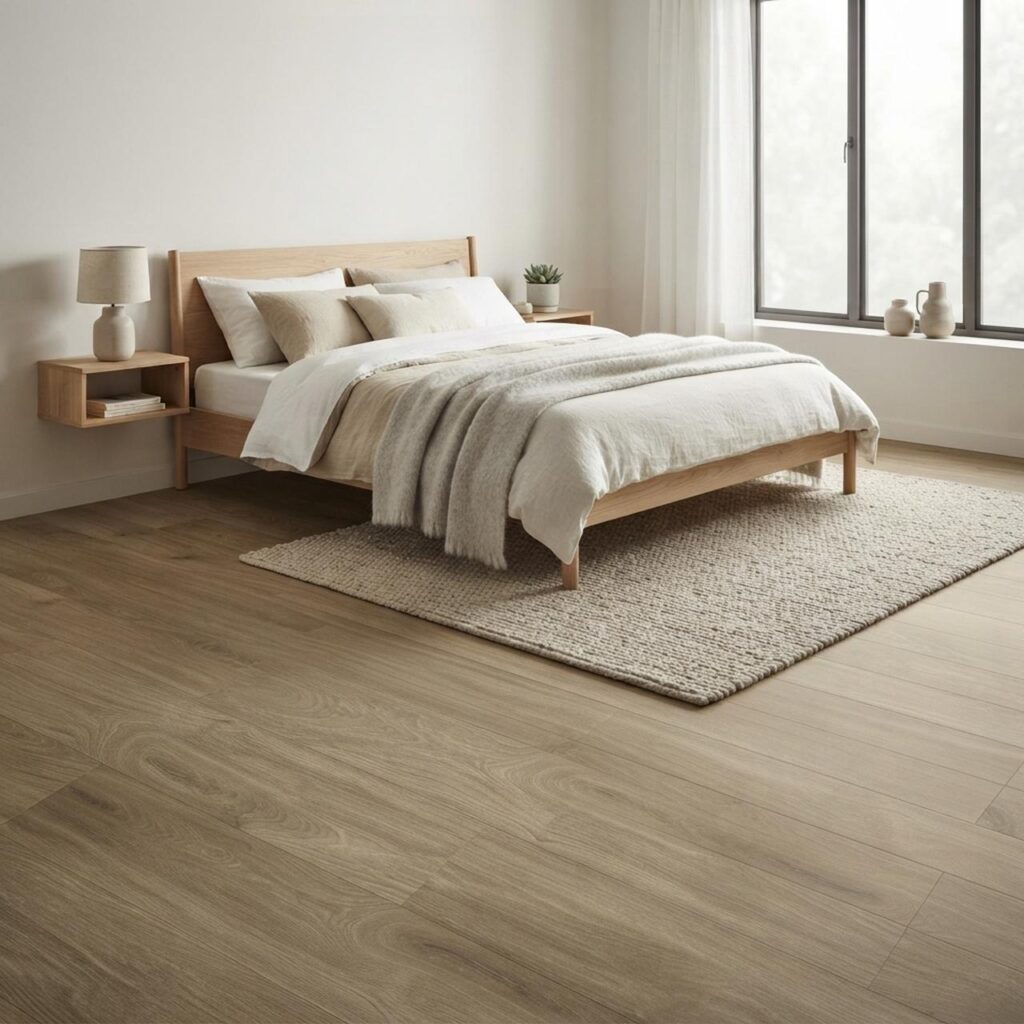 York Oak · P6002 в интерьере: Спальня