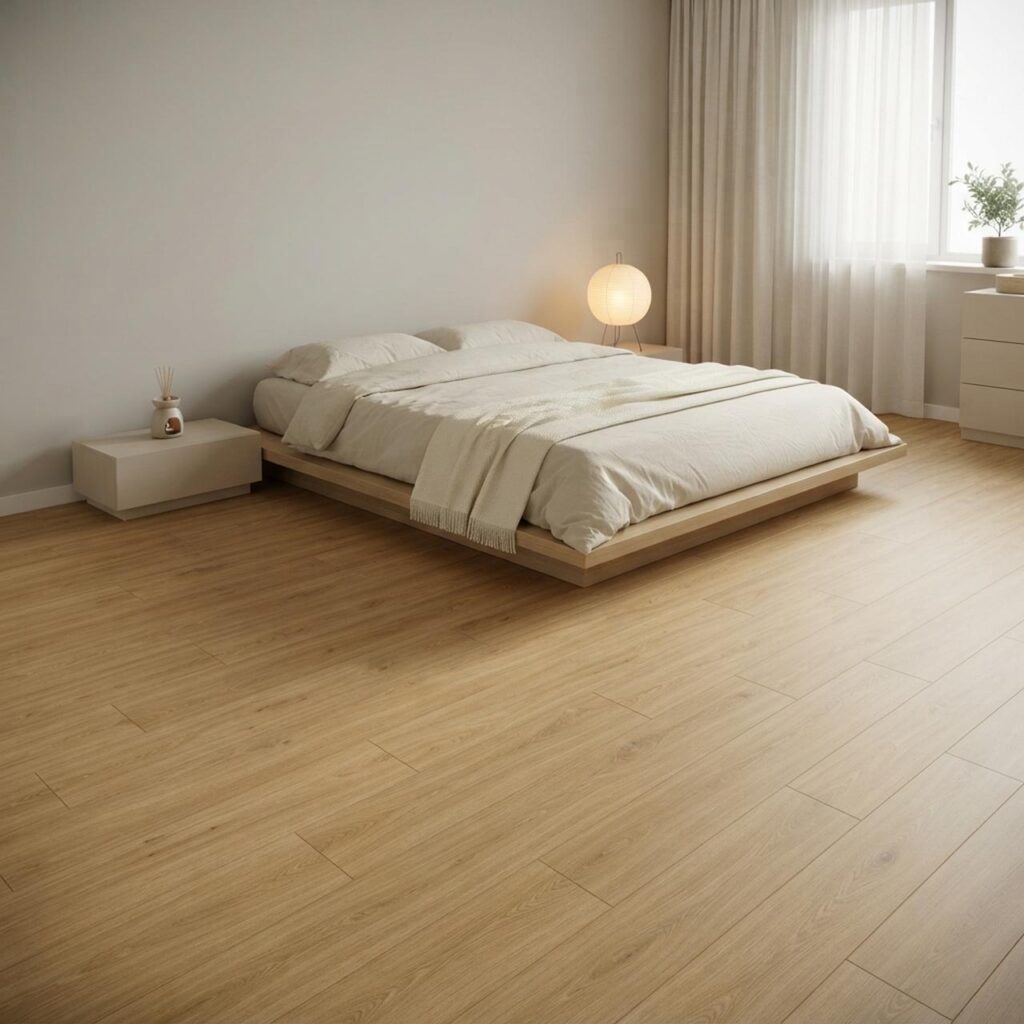 Nature Oak · P6004 в интерьере: Спальня
