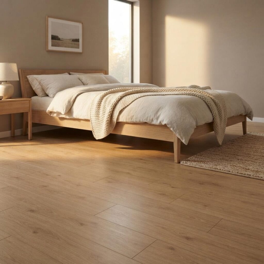 Elegance Oak Creme · D81162-MMP в интерьере: Спальня