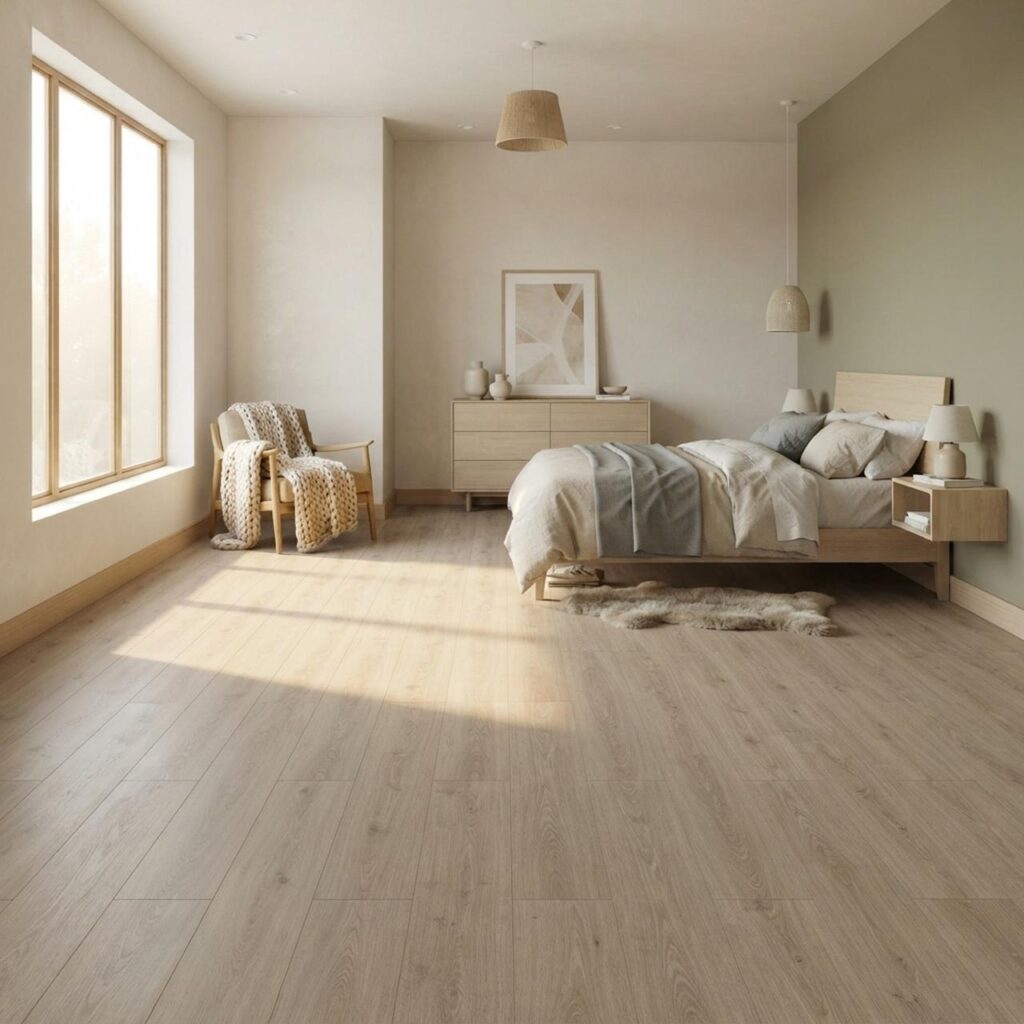 Elegance Oak Grey · D81152-MMP в интерьере: Спальня