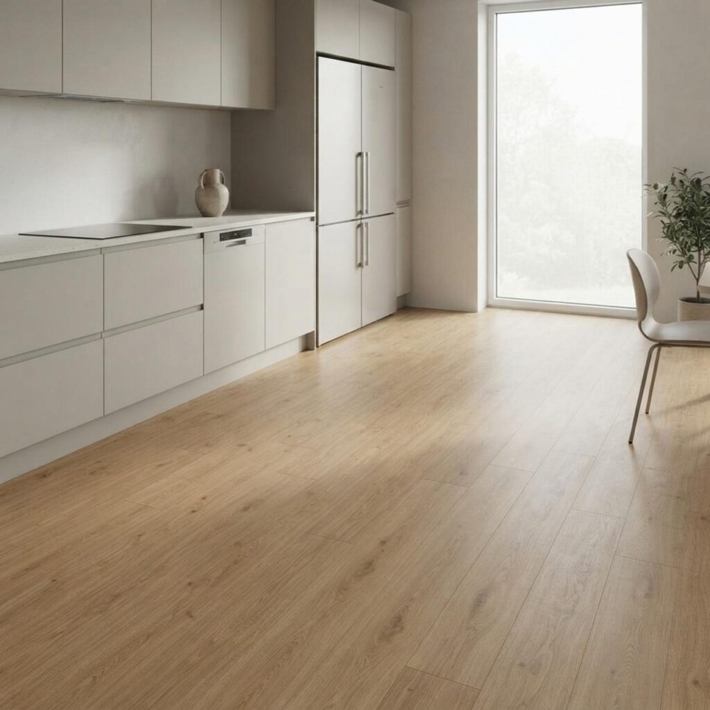 Elegance Oak Creme · D81162-MM в интерьере: Кухня