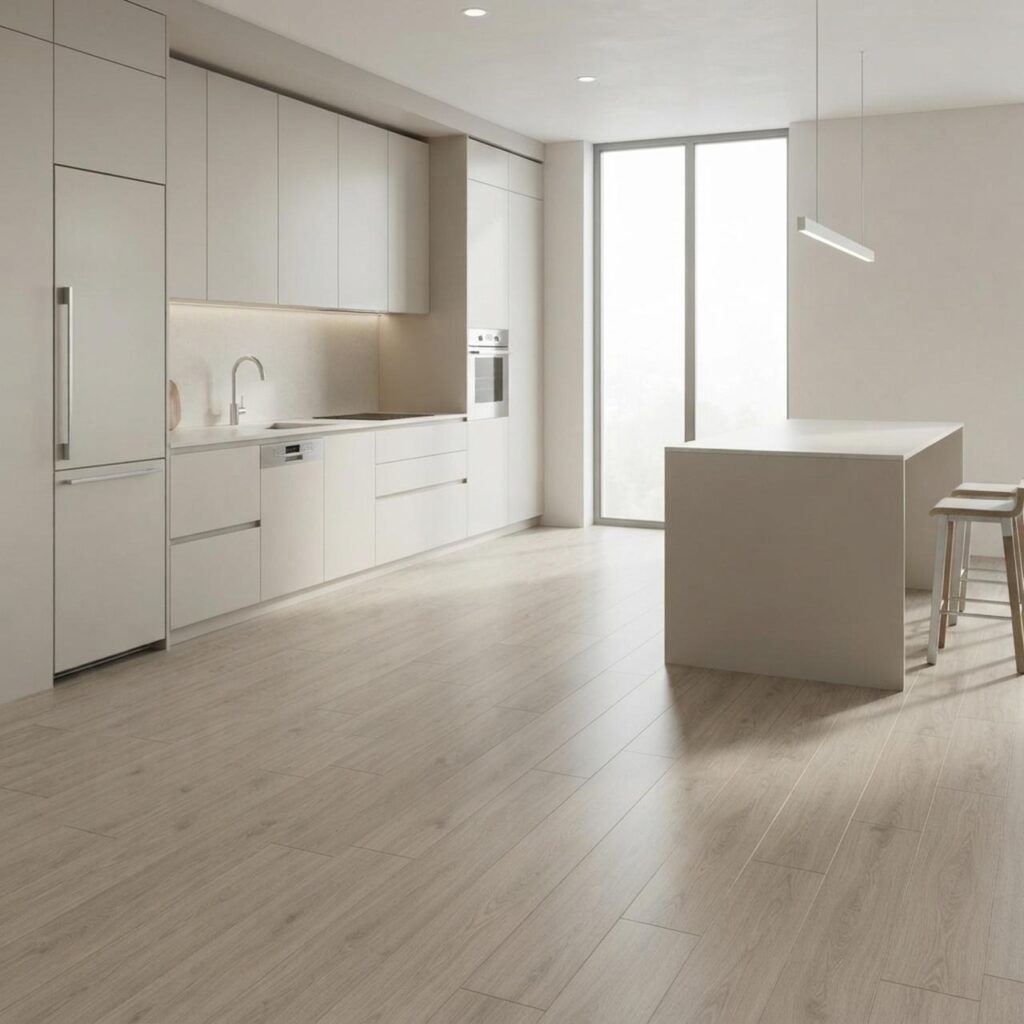 Elegance Oak Grey · D81152-MM в интерьере: Кухня