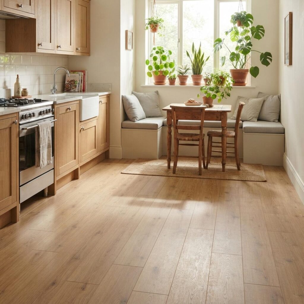 Norfolk Oak · D80592 в интерьере: Кухня