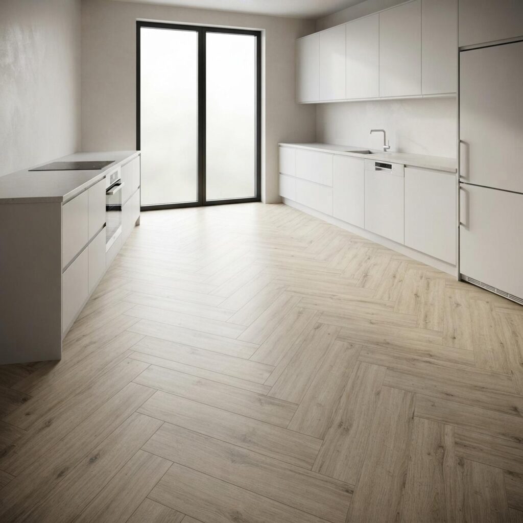 Dillon Oak HB · P1001-HB в интерьере: Кухня