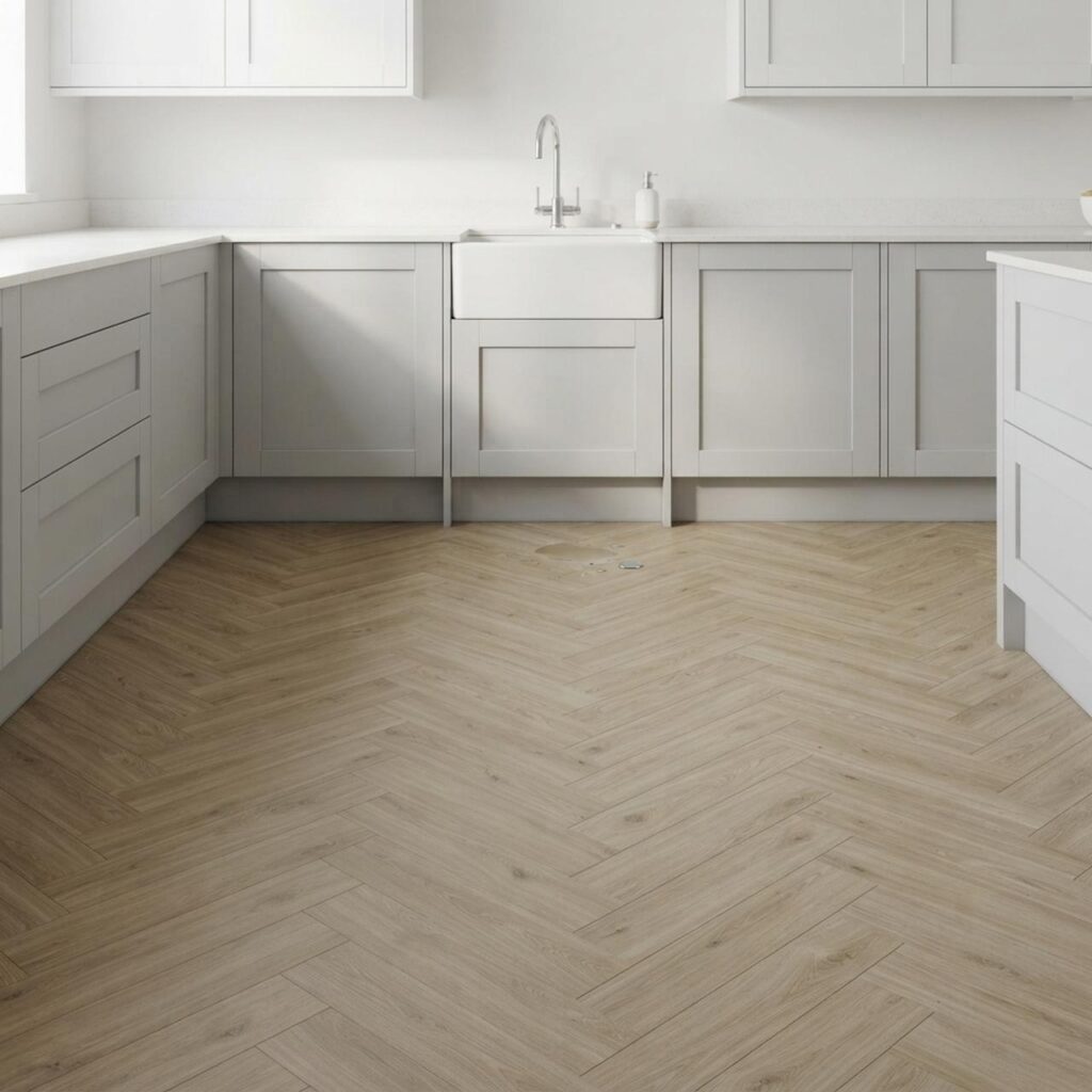 Tuscon Oak HB · P6001-HB в интерьере: Кухня
