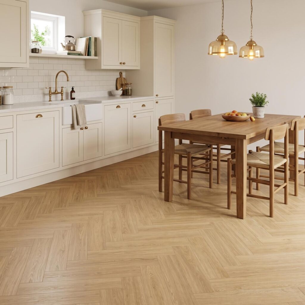 Nature Oak HB · P6004-HB в интерьере: Кухня