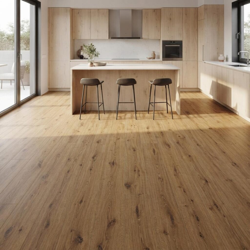 Jackson Oak · P1006 в интерьере: Кухня