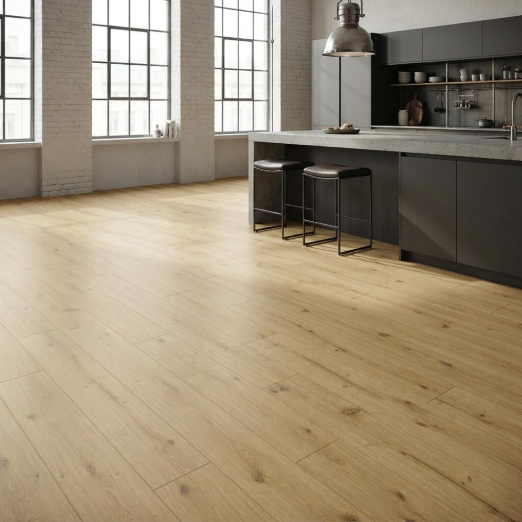 Honey Oak · P7001 в интерьере: Кухня