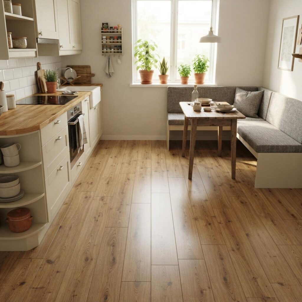 Toscana Oak Brown · D81592 в интерьере: Кухня