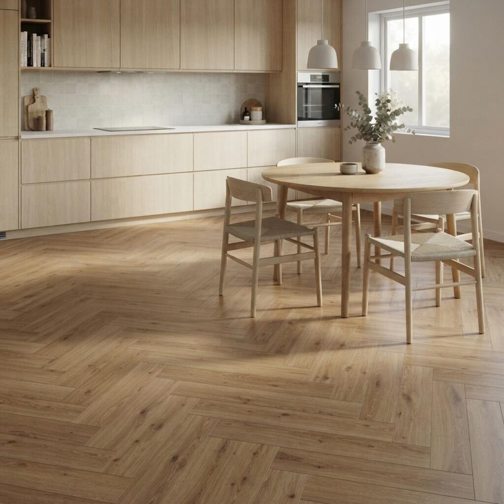 Дуб Мец · D3766 в интерьере: Кухня