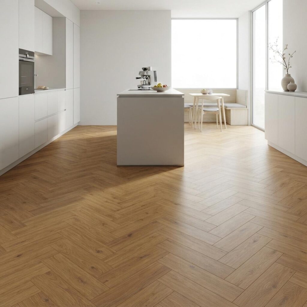 Дуб Пиза · D3861 в интерьере: Кухня