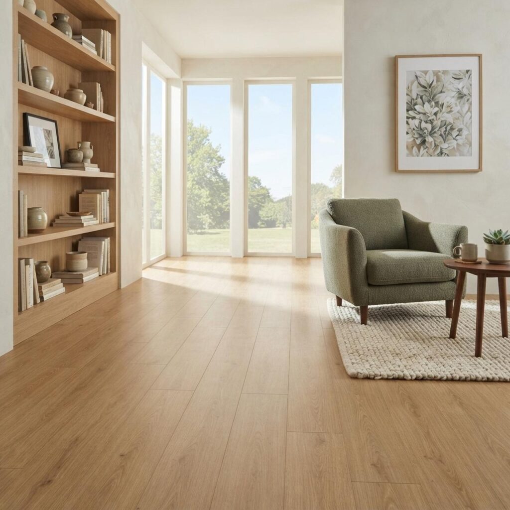 Elegance Oak Creme · D81162-MM в интерьере: Гостиная