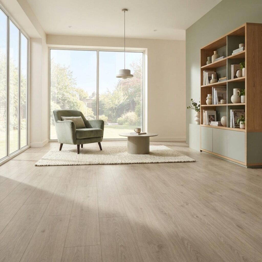 Elegance Oak Grey · D81152-MM в интерьере: Гостиная