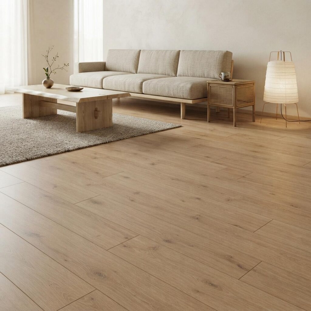 Norfolk Oak · D80592 в интерьере: Гостиная
