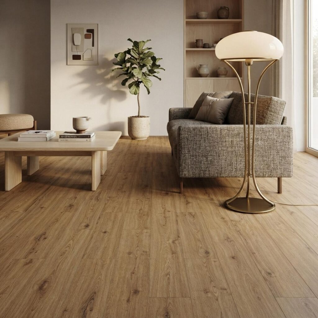 Jackson Oak · P1006 в интерьере: Гостиная