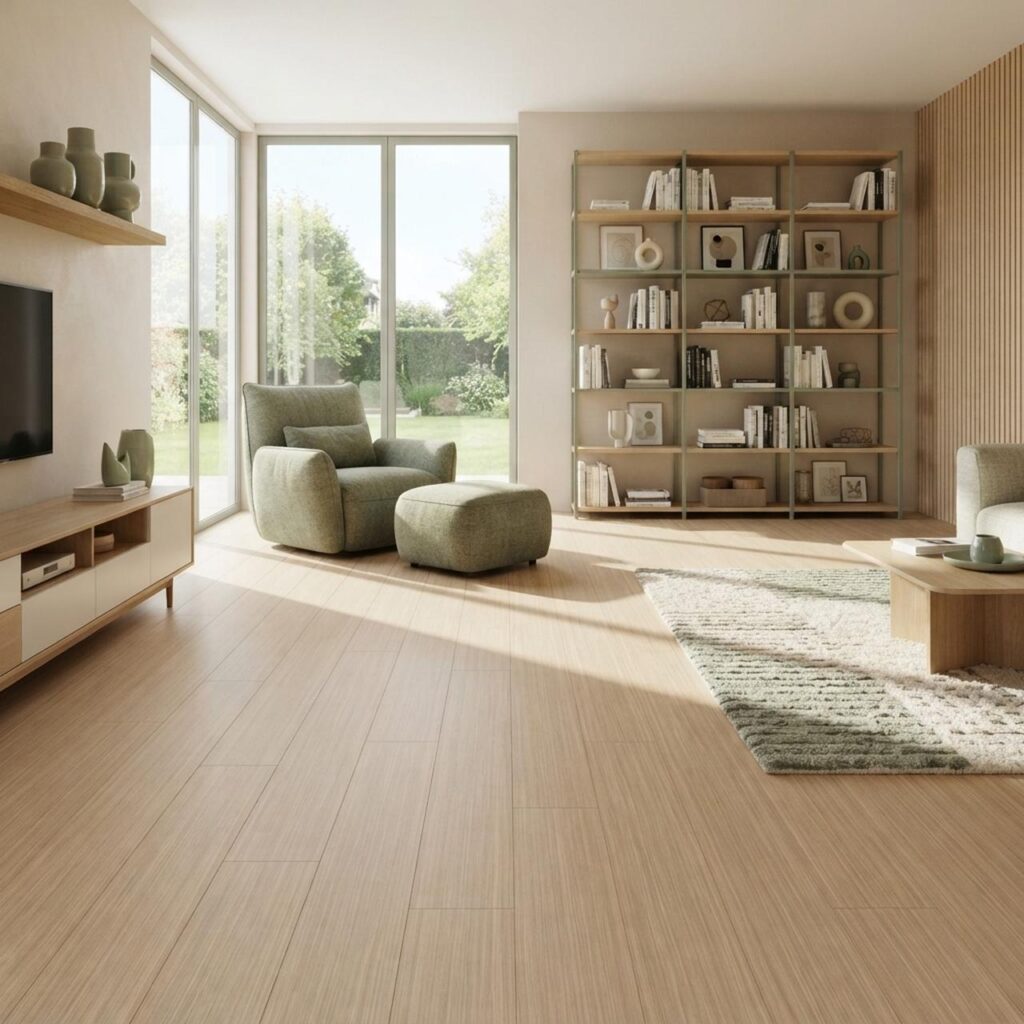 Delgado Oak · D51302 в интерьере: Гостиная