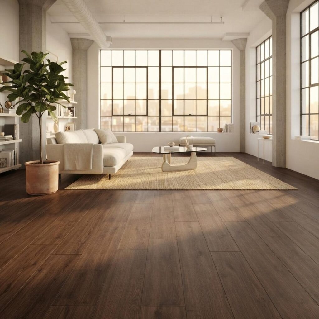 Mistral Oak · D89652 в интерьере: Гостиная
