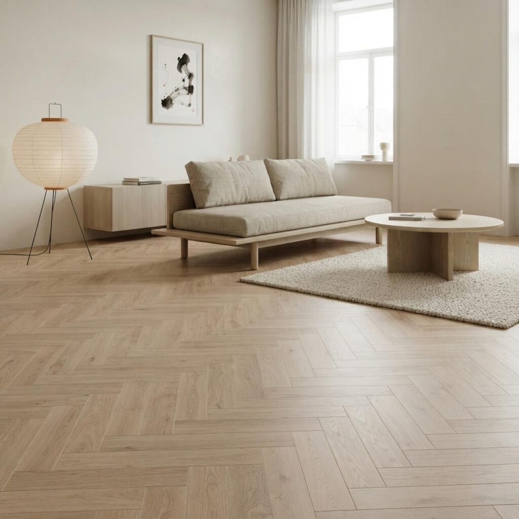 Tolouse Oak · D3678 в интерьере: Гостиная