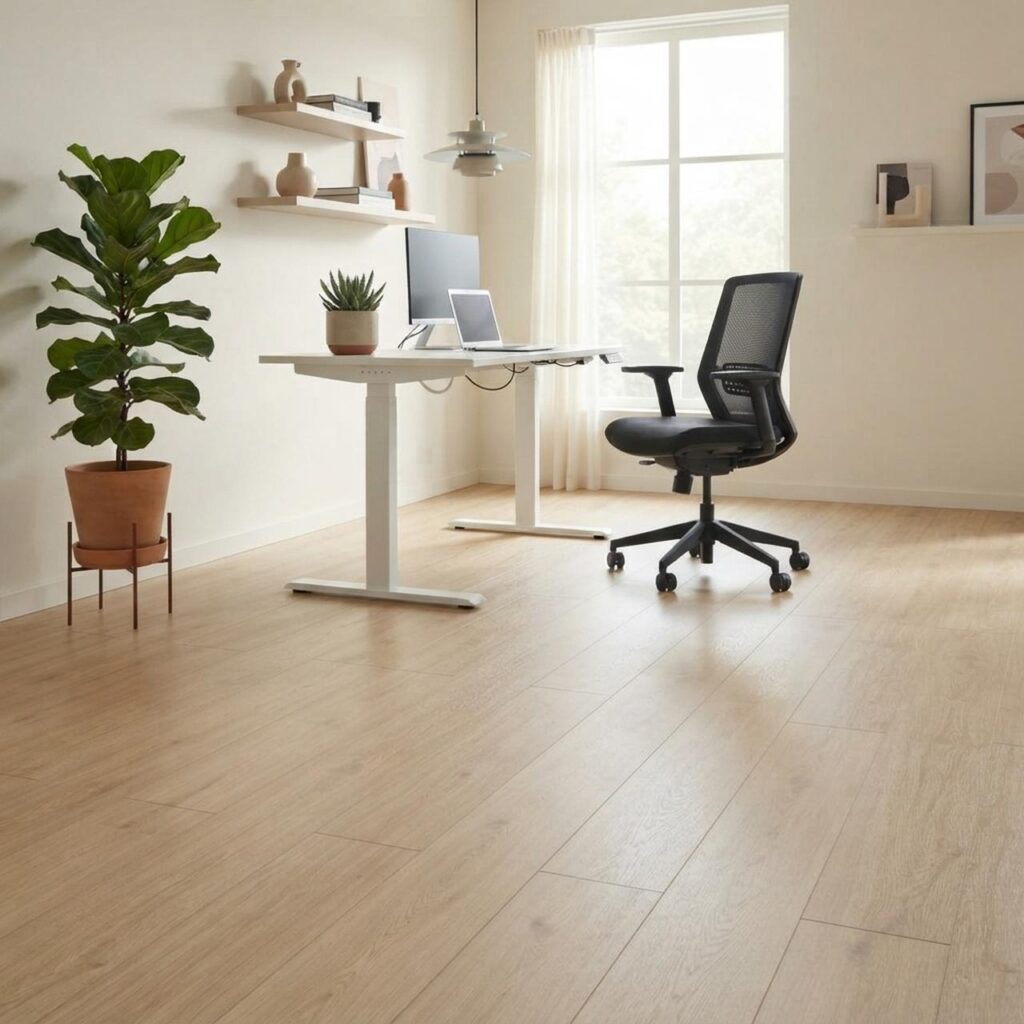 Elegance Oak Beige · D81142-MM в интерьере: Кабинет