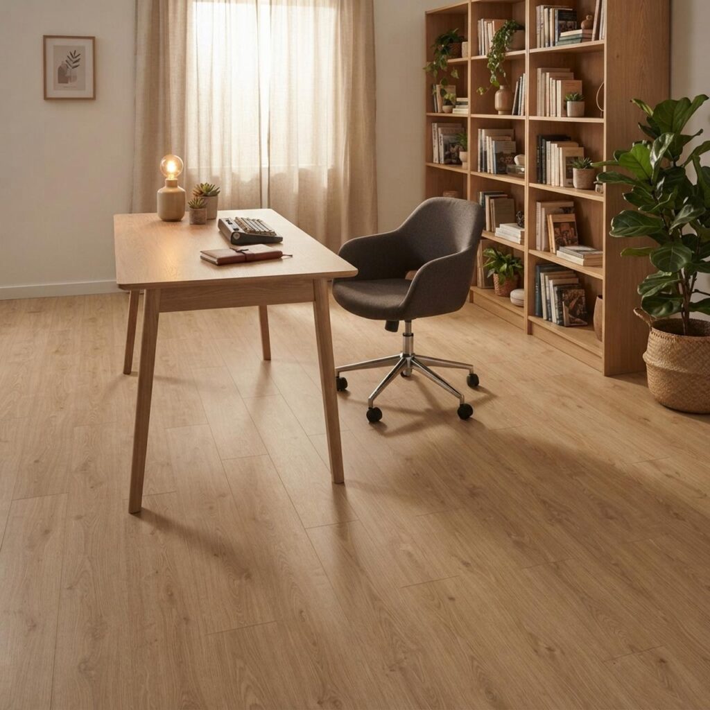 Elegance Oak Creme · D81162-MM в интерьере: Кабинет