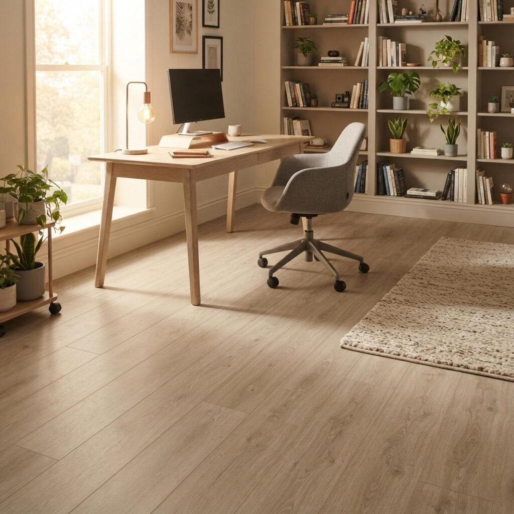 Elegance Oak Grey · D81152-MM в интерьере: Кабинет