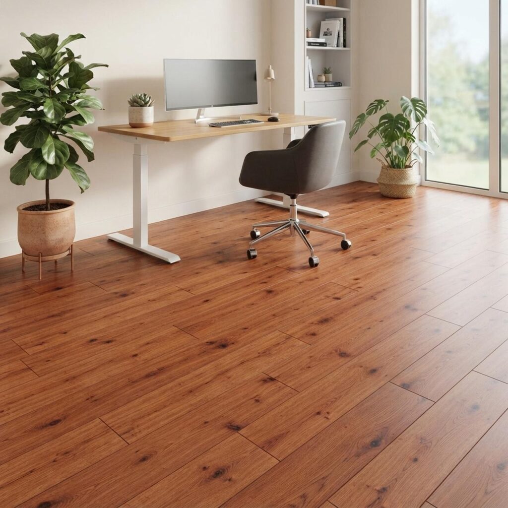 Mountain Oak Gold · D41612 в интерьере: Кабинет