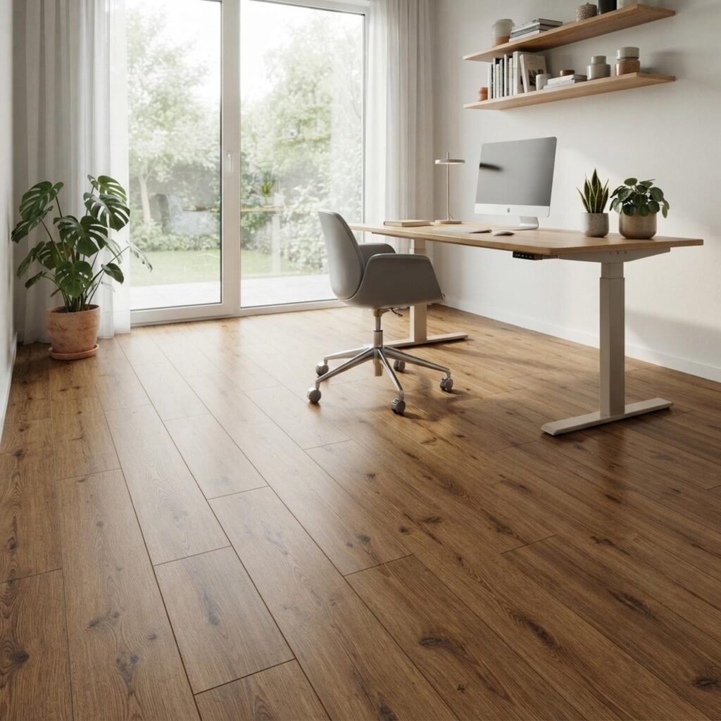 Mountain Oak Silver · D41622 в интерьере: Кабинет