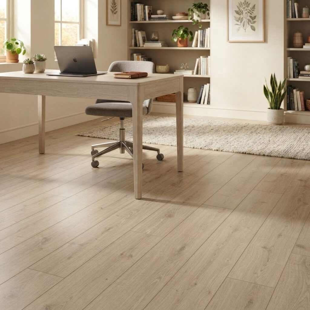 Norfolk Oak Beige · D80582 в интерьере: Кабинет