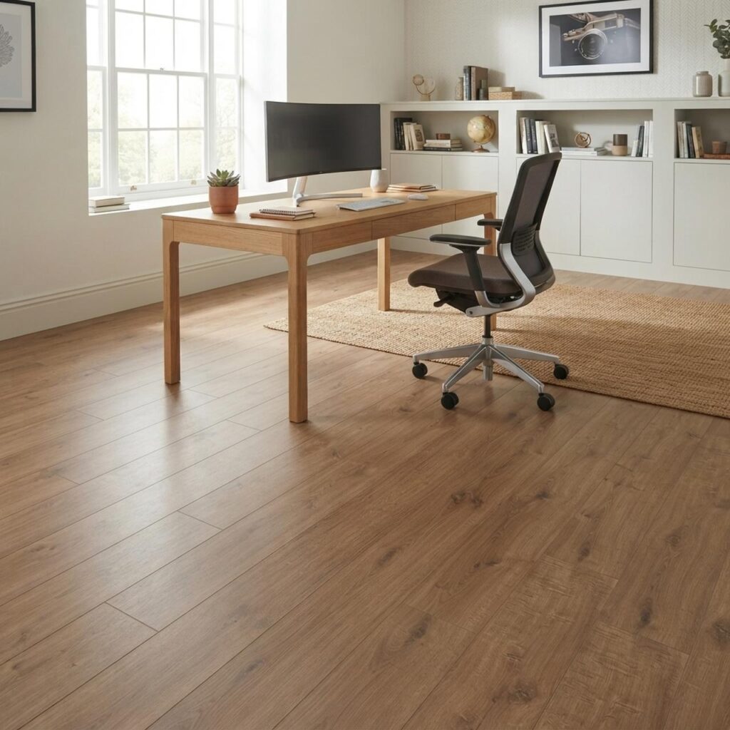 Norfolk Oak Bronze · D80622 в интерьере: Кабинет