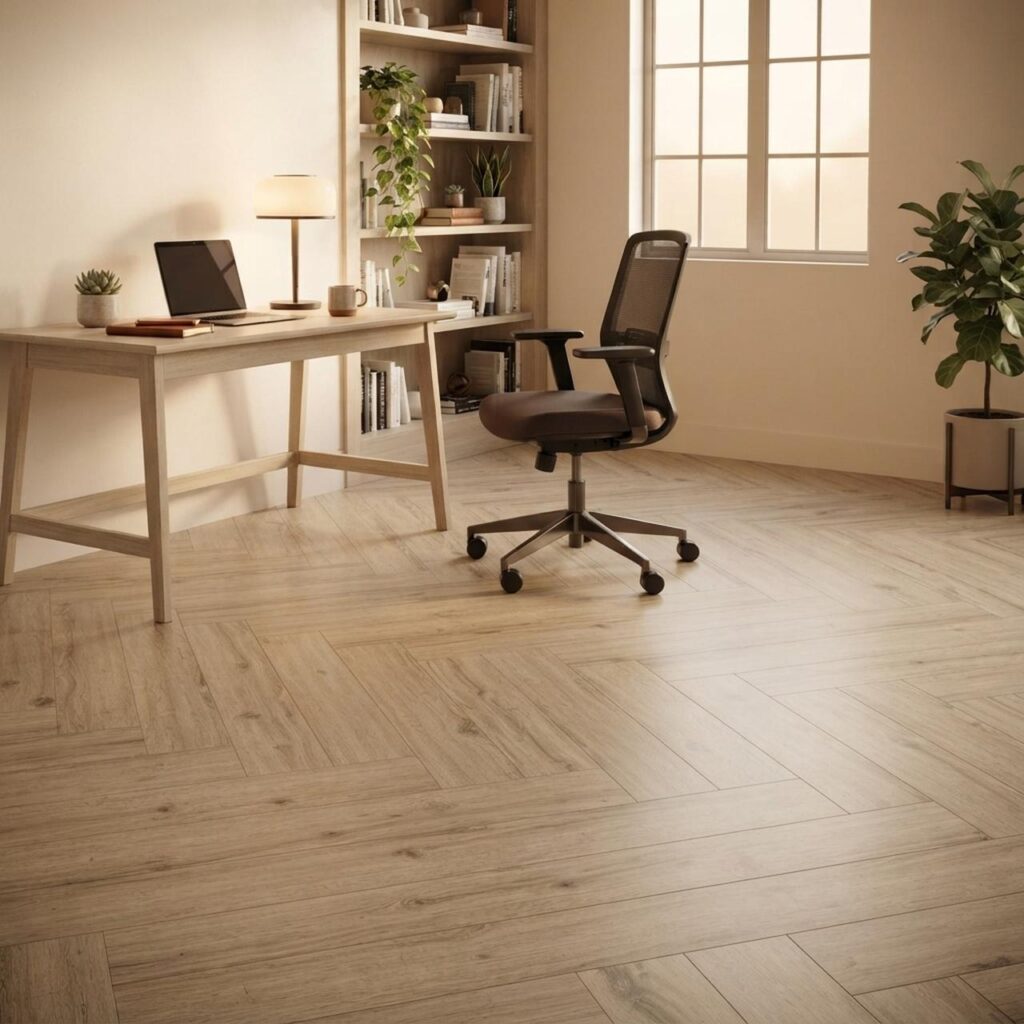 Dillon Oak HB · P1001-HB в интерьере: Кабинет