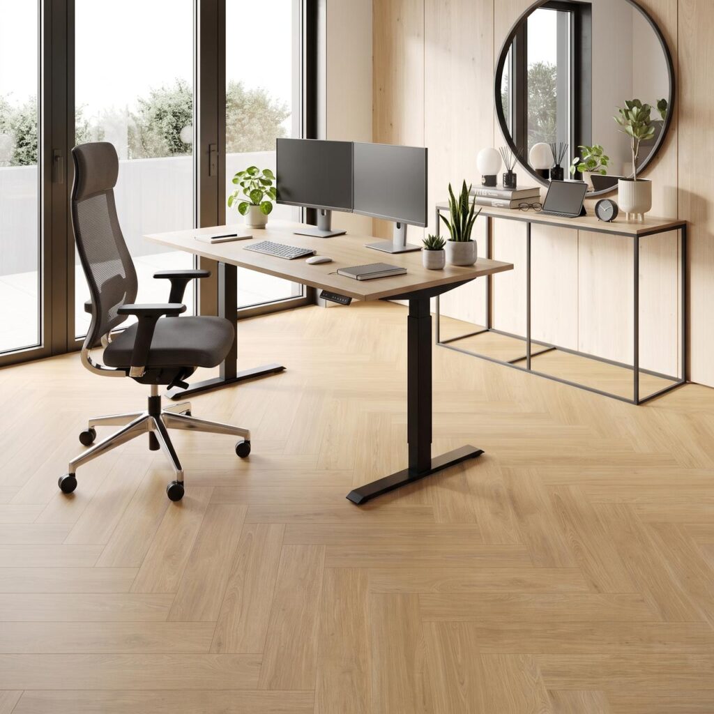 Nature Oak HB · P6004-HB в интерьере: Кабинет