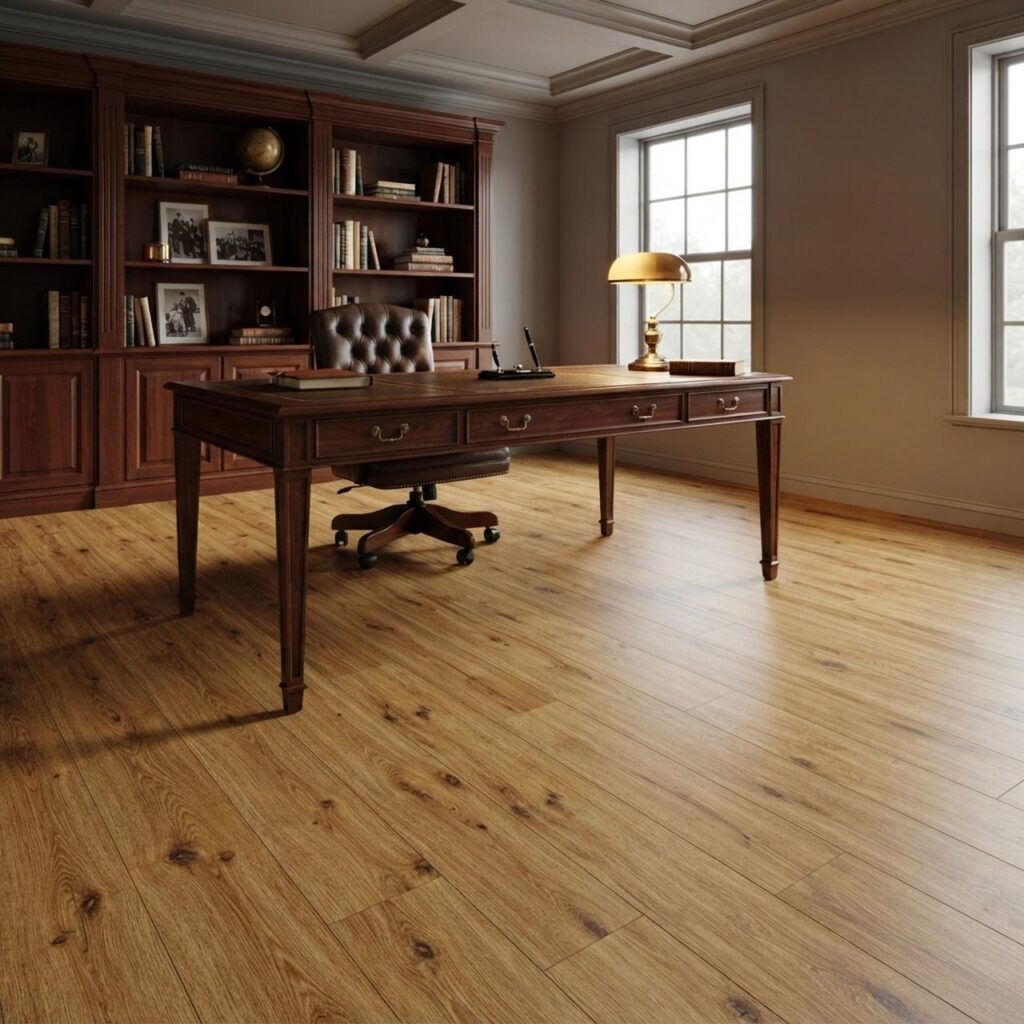 Riley Oak · P1004 в интерьере: Кабинет