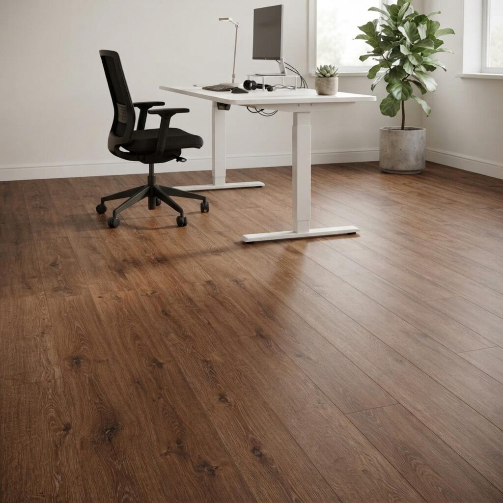 Portland Oak · P1005 в интерьере: Кабинет