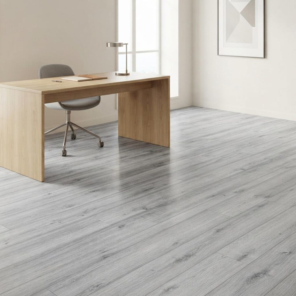 Ice Oak · P1007 в интерьере: Кабинет