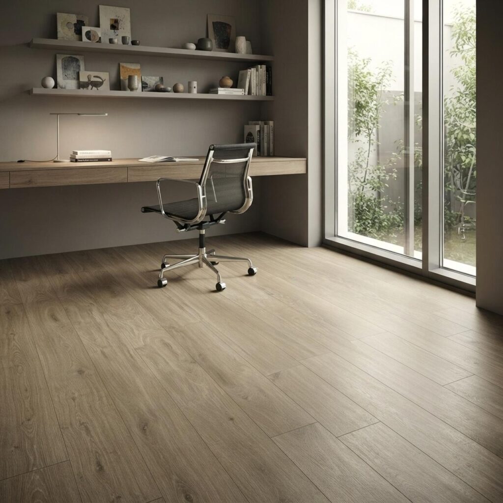 York Oak · P6002 в интерьере: Кабинет