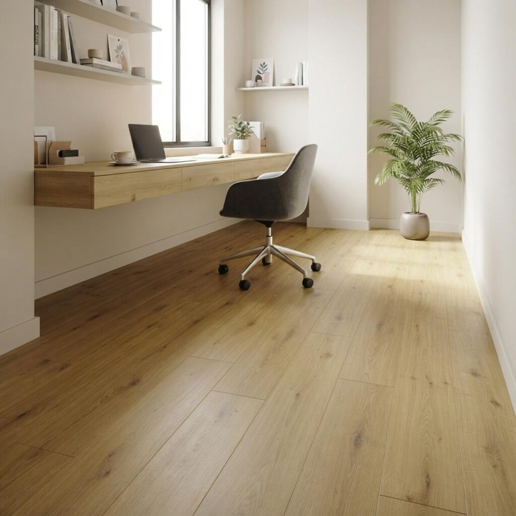 Honey Oak · P7001 в интерьере: Кабинет