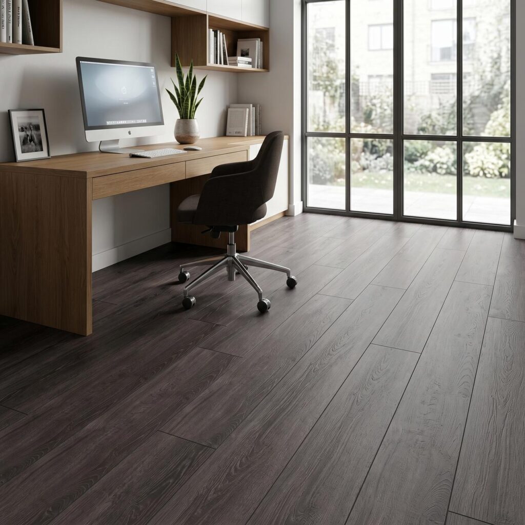 Дуб Кашмир · D6017 в интерьере: Кабинет
