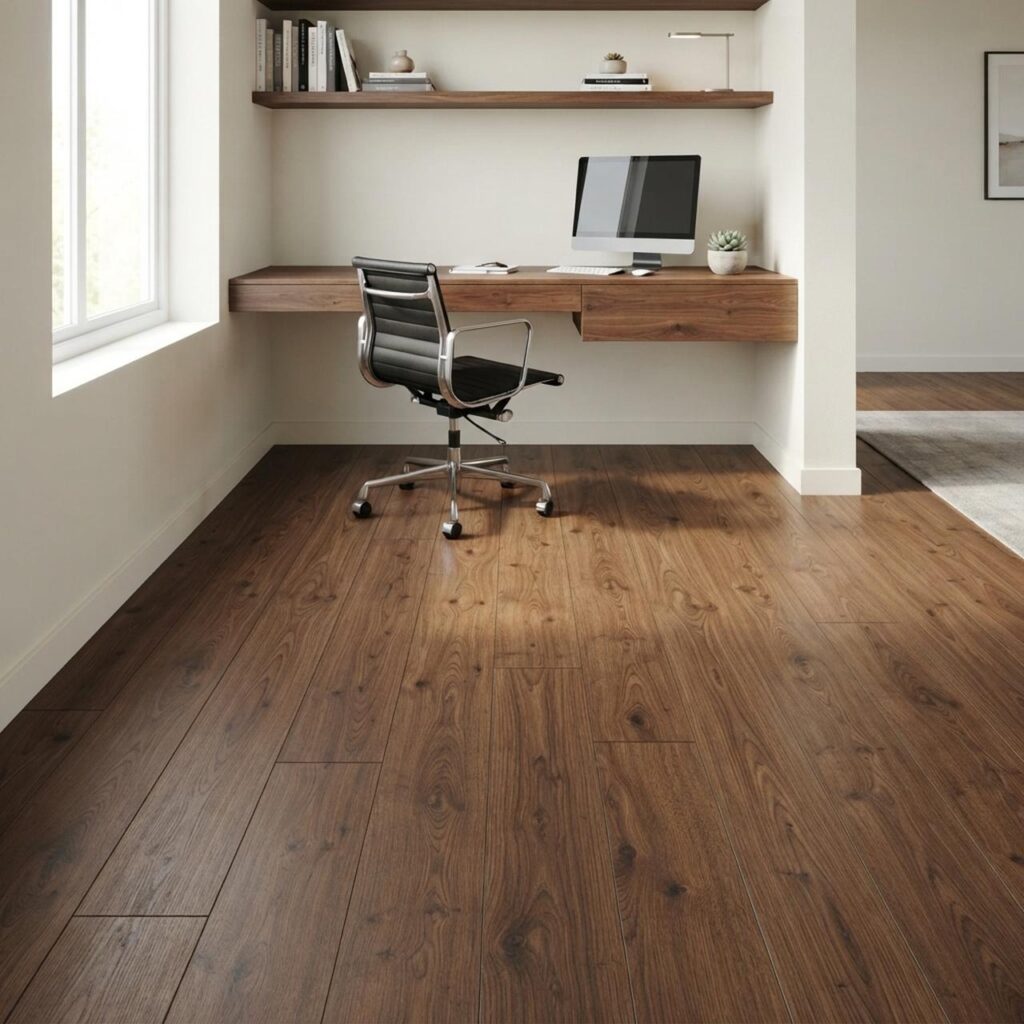 Орех Тоскана · D3070 в интерьере: Кабинет