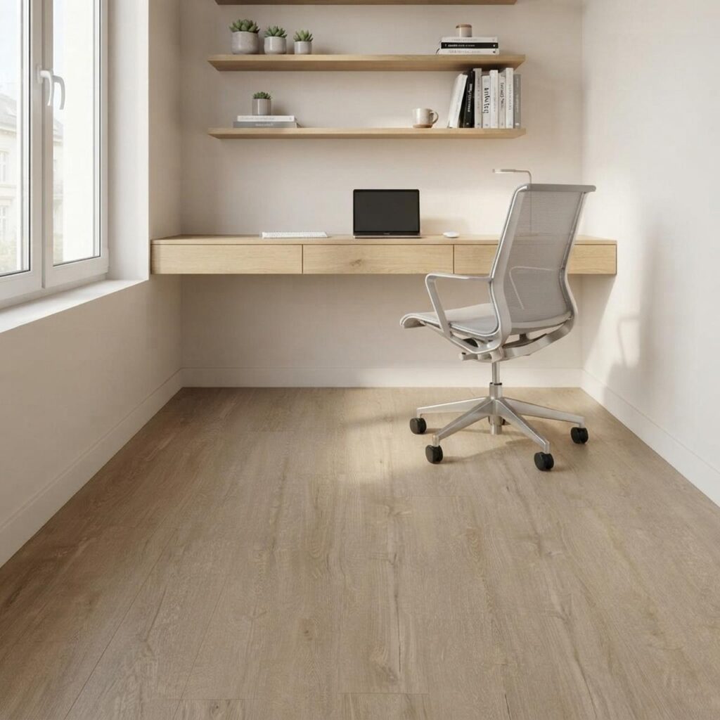 Horizon Oak Creme · D41182 в интерьере: Кабинет