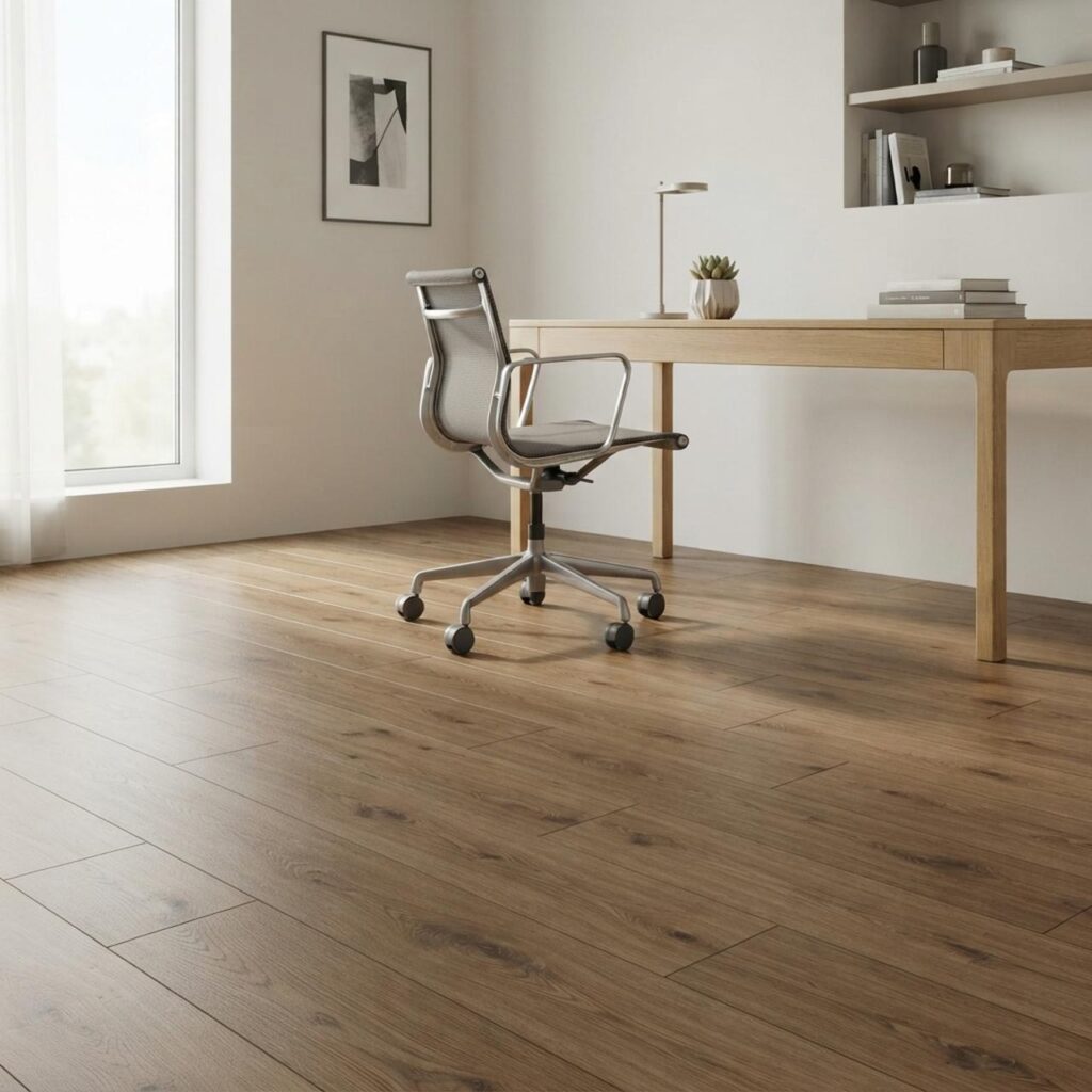 Horizont Oak Light · D49522 в интерьере: Кабинет