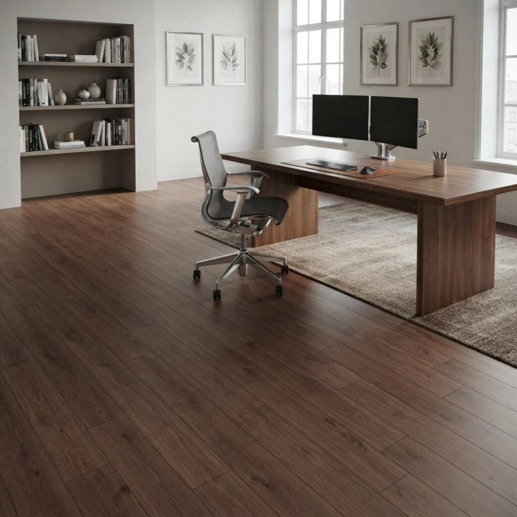 Mistral Oak · D89652 в интерьере: Кабинет